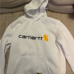 Carhartt White Pullover Hoodie